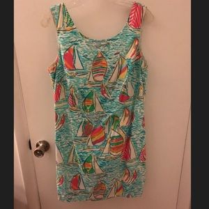 Lilly Pulitzer (size 10) summer print shift dress